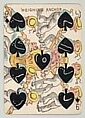 Harlequin Series 2, a set of playing cards issued as premiums by Kinney Brothers Tobacco, Kinney Brothers Tobacco Company, Commercial color lithographs