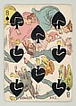 Harlequin Series 2, a set of playing cards issued as premiums by Kinney Brothers Tobacco, Kinney Brothers Tobacco Company, Commercial color lithographs