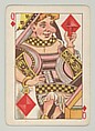 Harlequin Series 2, a set of playing cards issued as premiums by Kinney Brothers Tobacco, Kinney Brothers Tobacco Company, Commercial color lithographs