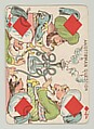 Harlequin Series 2, a set of playing cards issued as premiums by Kinney Brothers Tobacco, Kinney Brothers Tobacco Company, Commercial color lithographs