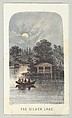 The Silver Lake, from the series, Views in Central Park, New York, Part 2, Louis Prang & Co.  American, Color lithograph