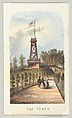 The Tower, from the series, Views in Central Park, New York, Part 2, Louis Prang & Co. American, Color lithograph