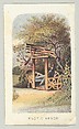 Rustic Arbor, from the series, Views in Central Park, New York, Part 2, Louis Prang & Co.  American, Color lithograph