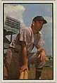 Mickey Vernon, 1st Base, Washington Senators, from Collector Series, Colors set, series 7 (R406-7) issued by Bowman Gum, Issued by Bowman Gum Company, Commercial color lithograph