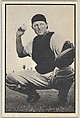 Ray Murray, Catcher, Philadelphia Athletics, from Collector Series, Black & White set, series 8 (R406-8) issued by Bowman Gum, Issued by Bowman Gum Company, Commercial lithograph