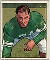 Card Number 4, Jonathan Jenkins, Tackle, Baltimore Colts, from the Bowman Football series (R407-2) issued by Bowman Gum, Issued by Bowman Gum Company, Commercial color lithograph