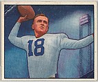 Card Number 48, John Rauch, Quarterback, New York Yanks, from the Bowman Football series (R407-2) issued by Bowman Gum, Issued by Bowman Gum Company, Commercial color lithograph