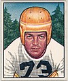 Card Number 89, Darrell Hogan, Guard, Pittsburg Steelers, from the Bowman Football series (R407-2) issued by Bowman Gum, Issued by Bowman Gum Company, Commercial color lithograph