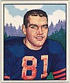 Card Number 97, George Connor, Tackle, Chicago Bears, from the Bowman Football series (R407-2) issued by Bowman Gum, Issued by Bowman Gum Company, Commercial color lithograph