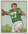 Card Number 114, Chet Mutryn, Halfback, Baltimore Colts, from the Bowman Football series (R407-2) issued by Bowman Gum, Issued by Bowman Gum Company, Commercial color lithograph