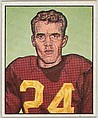 Card Number 138, Howie Livingston, Halfback, Washington Redskins, from the Bowman Football series (R407-2) issued by Bowman Gum, Issued by Bowman Gum Company, Commercial color lithograph
