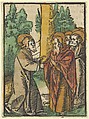 Christ Teaching the Disciples, 1, from Das Plenarium, Hans Schäufelein  German, Woodcut (hand-colored)