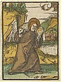 Christ as Good Shepherd, from Das Plenarium, Hans Schäufelein  German, Woodcut (hand-colored)