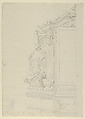 Design for an altar, Anonymous, German, 18th century  German, Graphite