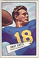Andy Davis, George Washington University, from the Bowman Football series (R407-4) issued by Bowman Gum, Issued by Bowman Gum Company, Commercial color lithograph