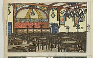 Hütteldorf Brewery, A. Brusatti, Gustav Kalhammer  Austrian, Color lithograph