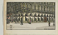 L. Steger, Successor to Café J. Scheidl, Gustav Kalhammer  Austrian, Color lithograph
