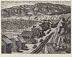 St. Monica, Albert Abramovitz (American, 1879–1963), Wood engraving