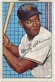 Monty Irvin, Left Field, New York Giants, from the series Picture Cards (no. 162), Issued by Bowman Gum Company, Commercial color lithograph