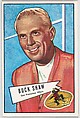 Buck Shaw, San Francisco '49ers, from the Bowman Football series (R407-4) issued by Bowman Gum, Issued by Bowman Gum Company, Commercial color lithograph
