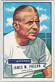 James M. Phelan, Dallas Texans, from the Bowman Football series (R407-4) issued by Bowman Gum, Issued by Bowman Gum Company, Commercial color lithograph