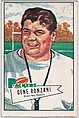 Gene Ronzani, Green Bay Packers, from the Bowman Football series (R407-4) issued by Bowman Gum, Issued by Bowman Gum Company, Commercial color lithograph