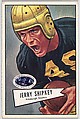 Jerry Shipkey, Pittsburgh Steelers, from the Bowman Football series (R407-4) issued by Bowman Gum, Issued by Bowman Gum Company, Commercial color lithograph