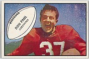 Don Paul, Cardinals, from the Bowman Football series (R407-5) issued by Bowman Gum, Issued by Bowman Gum Company, Commercial color lithograph