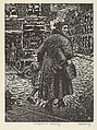 Dangerous Crossing, Albert Abramovitz (American, 1879–1963), Wood engraving