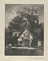 Blacksmith's Shop, Near Hingham, Norfolk, Walter Monteith Aikman  American, Wood engraving