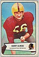 Harry Ulinski, Washington Redskins, from the Bowman Football series (R407-6) issued by Bowman Gum, Issued by Bowman Gum Company, Commercial color lithograph