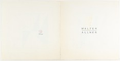 Prospectus (for 75-136-3 and 75-136-6), Walter Allner (1909–2006), Screenprints