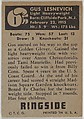 Gus Lesnevitch, Light Heavy Champion, 1941-1948, from the Topps Ringside series (R411) issued by Topps Chewing Gum Company, Issued by Topps Chewing Gum Company (American, Brooklyn), Commercial color lithograph