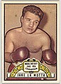 Jake La Motta, Middleweight Champion, 1949-1951, from the Topps Ringside series (R411) issued by Topps Chewing Gum Company, Issued by Topps Chewing Gum Company (American, Brooklyn), Commercial color lithograph