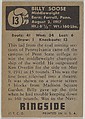 Billy Soose, Middleweight Champion, 1941, from the Topps Ringside series (R411) issued by Topps Chewing Gum Company, Issued by Topps Chewing Gum Company (American, Brooklyn), Commercial color lithograph