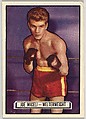 Joe Miceli, Welterweight, from the Topps Ringside series (R411) issued by Topps Chewing Gum Company, Issued by Topps Chewing Gum Company (American, Brooklyn), Commercial color lithograph