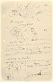 Sketches for The Story of a Bad Boy, Reginald Marsh American, Pen and black ink