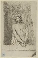 Ecce Homo (Christ with the Reed), Eugène Delacroix  French, Etching; first state of four