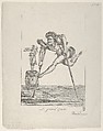 Le Grand Opéra, from "Le Miroir", Eugène Delacroix  French, Lithograph; second state of two