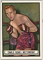 Charlie Fusari, Welterweight, from the Topps Ringside series (R411) issued by Topps Chewing Gum Company, Issued by Topps Chewing Gum Company (American, Brooklyn), Commercial color lithograph