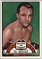 Al Hostak, Middleweight Champion, 1938, from the Topps Ringside series (R411) issued by Topps Chewing Gum Company, Issued by Topps Chewing Gum Company (American, Brooklyn), Commercial color lithograph