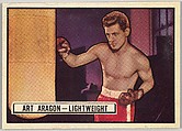 Art Aragon, Lightweight, from the Topps Ringside series (R411) issued by Topps Chewing Gum Company, Issued by Topps Chewing Gum Company (American, Brooklyn), Commercial color lithograph