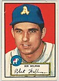 Card Number 41, Bob Wellman, Philadelphia Athletics, from the Topps Baseball series (R414-6) issued by Topps Chewing Gum Company, Issued by Topps Chewing Gum Company (American, Brooklyn), Commercial color lithograph