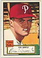 Card Number 44, Con Dempsey, Fightin' Phillies, from the Topps Baseball series (R414-6) issued by Topps Chewing Gum Company, Issued by Topps Chewing Gum Company (American, Brooklyn), Commercial color lithograph