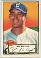 Card Number 53, Chris Van Cuyk, Brooklyn Dodgers, from the Topps Baseball series (R414-6) issued by Topps Chewing Gum Company, Issued by Topps Chewing Gum Company (American, Brooklyn), Commercial color lithograph