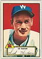 Card Number 60, Sid Hudson, Washington Senators, from the Topps Baseball series (R414-6) issued by Topps Chewing Gum Company, Issued by Topps Chewing Gum Company (American, Brooklyn), Commercial color lithograph