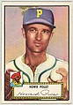 Card Number 63, Howie Pollet, Pittsburgh Pirates, from the Topps Baseball series (R414-6) issued by Topps Chewing Gum Company, Issued by Topps Chewing Gum Company (American, Brooklyn), Commercial color lithograph