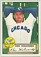 Card Number 95, Ken Holcombe, Chicago White Sox, from the Topps Baseball series (R414-6) issued by Topps Chewing Gum Company, Issued by Topps Chewing Gum Company (American, Brooklyn), Commercial color lithograph