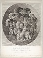 Réunion d’Artistes (Reunion of Artists), Alexandre Clément French, Stipple engraving