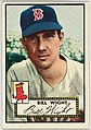 Card Number 177, Bill Wight, Boston Red Sox, from the Topps Baseball series (R414-6) issued by Topps Chewing Gum Company, Issued by Topps Chewing Gum Company (American, Brooklyn), Commercial color lithograph